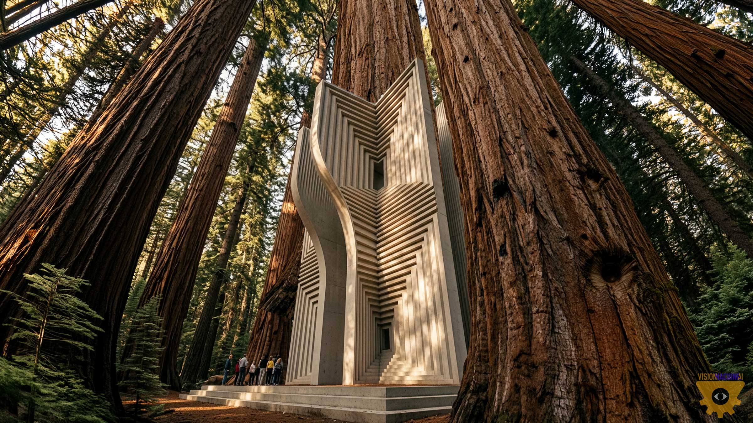 Gap Trunk — Redwoods installation